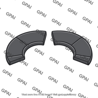 Annular pad pair