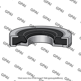 Radial shaft bearing seal