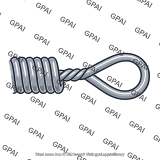 Twisted end loop