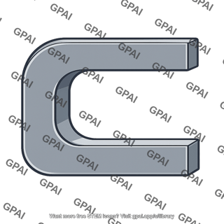 Steel c frame