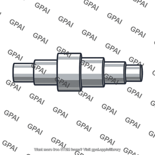Stepped cylindrical part