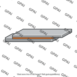 Joint adhesively bonded