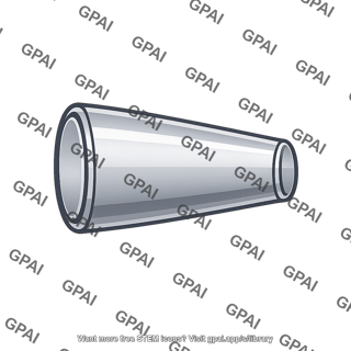 Tapered hollow cylinder