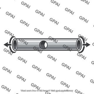 Round tube loaded in torsion