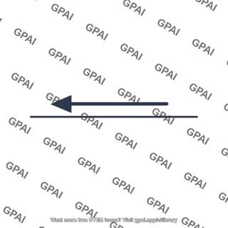 Friction force arrow