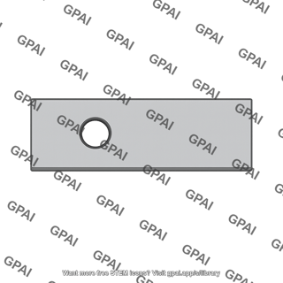 Plate with pin hole