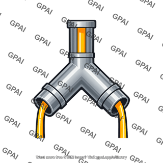 Oil flow split