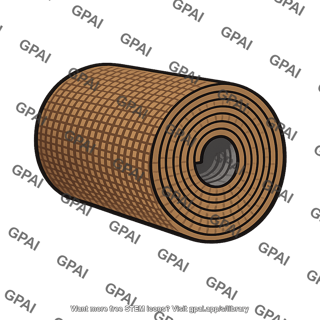 Friction lining roll