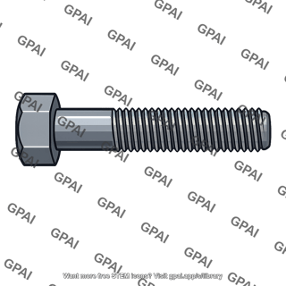Hex head bolt