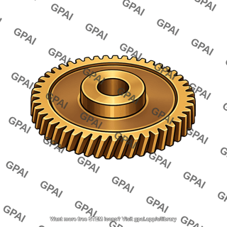 Bronze spur gear