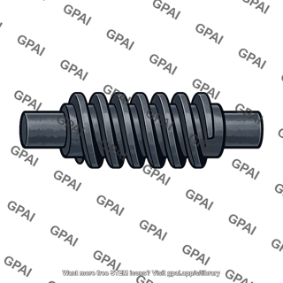 High test cast iron worm