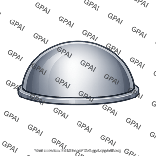 Hemispherical steel dome