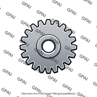 Spur gear pinion