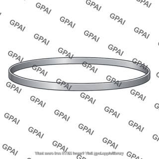 Flat metal belt