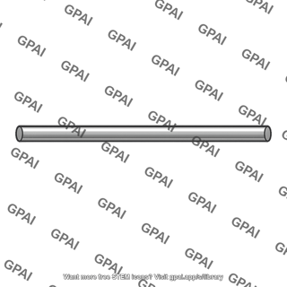 Metallic rod