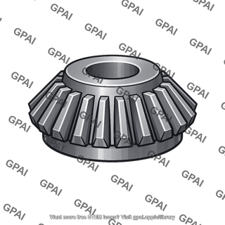 Bevel gear through hardened