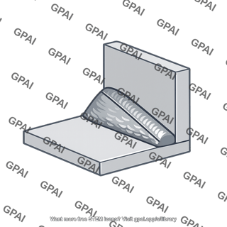 Transverse fillet weld