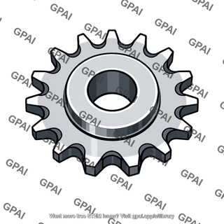 Metallic sprocket