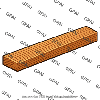 Wood along grain