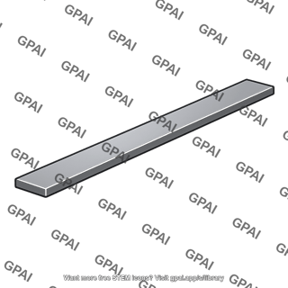 Rectangular steel strip