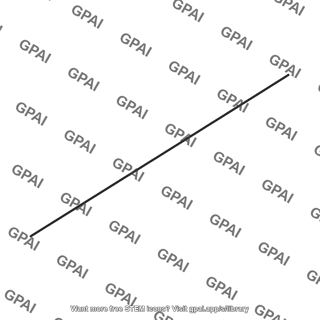 Guideline line diagonal