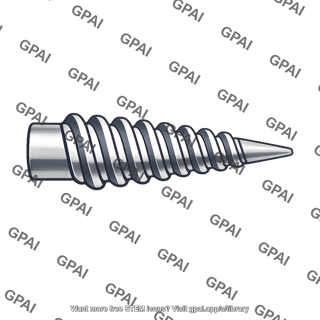 Pinion tapered worm