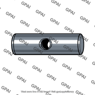 Pin grease hole