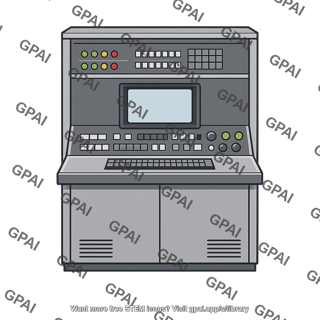 Digital computer console