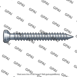 Helical thread screw