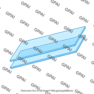 Angled parallel plane tolerance zone