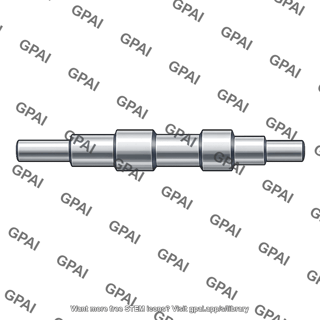 Steel step shaft