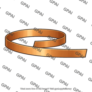 Beryllium copper metal flat belt