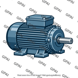 Three phase squirrel cage induction motor