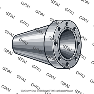 Tapered fit hub