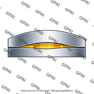 Thin film lubricated bearing