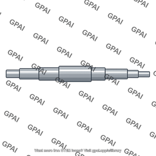 Stepped shaft beam