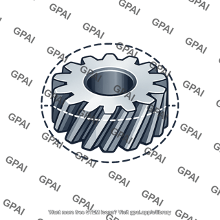 Helical gear pitch diameter