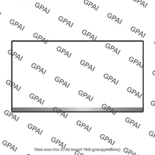Blank computer monitor