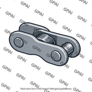 Roller chain joint