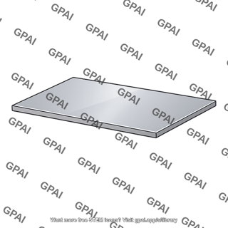 Sheet steel plate