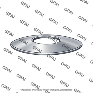 Dish shaped round disk
