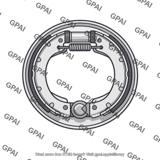 Internal expanding brake