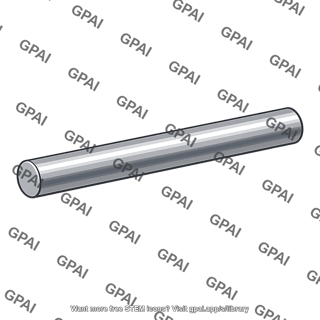 Spring steel specimen polished