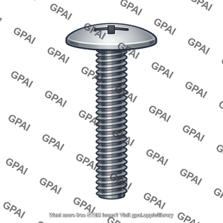 Truss head machine screw