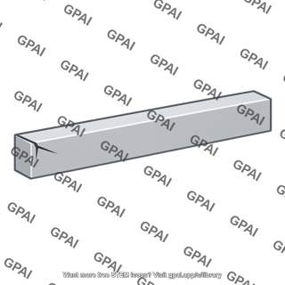 Rectangular beam edge cracked