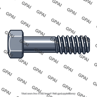 Coarse thread bolt