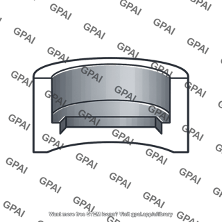 Bore groove flat bottomed