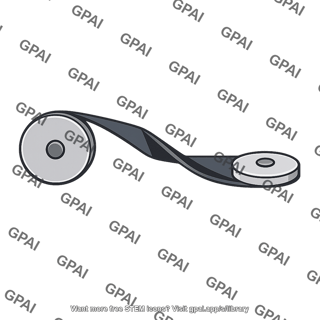 Quarter twist belt drive