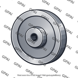 Driven pulley