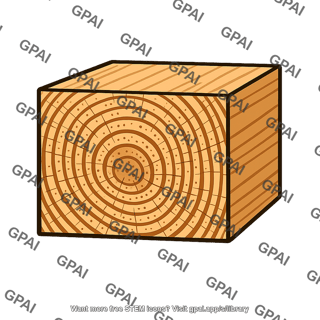 Wood perpendicular to grain